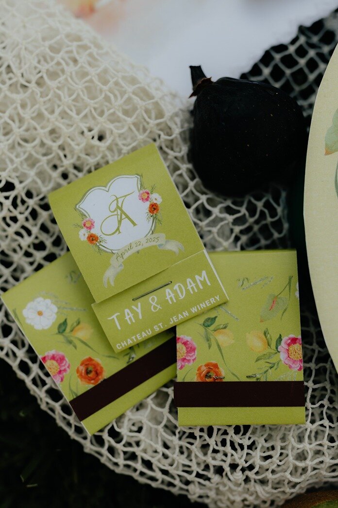 Chateau St. Jean Sonoma Wedding Details with Rachel C Photography14