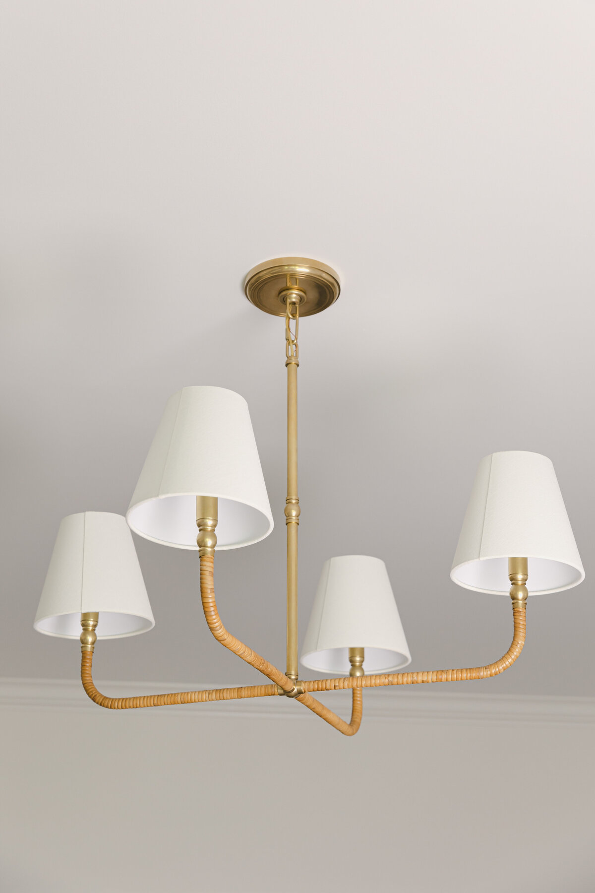 Living room bookshelves