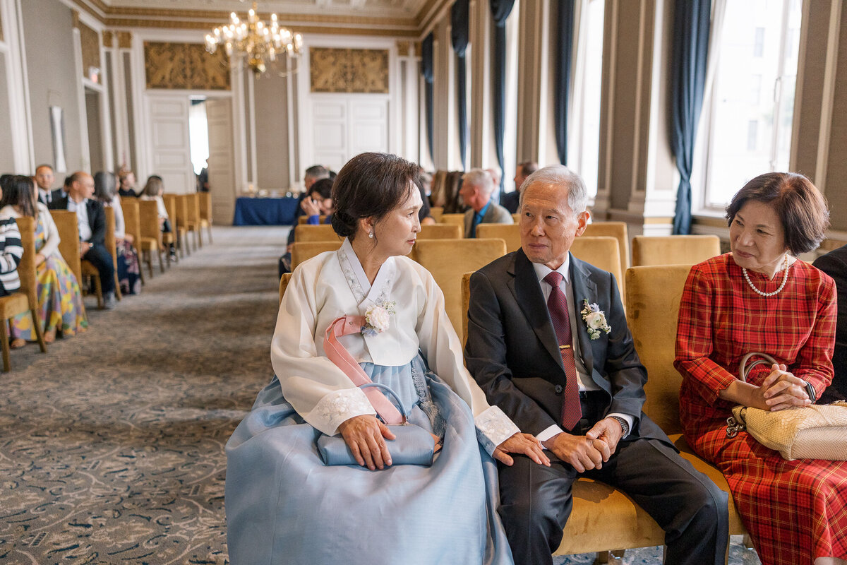 Candid ceremony moments by documentary San Francisco wedding photographer