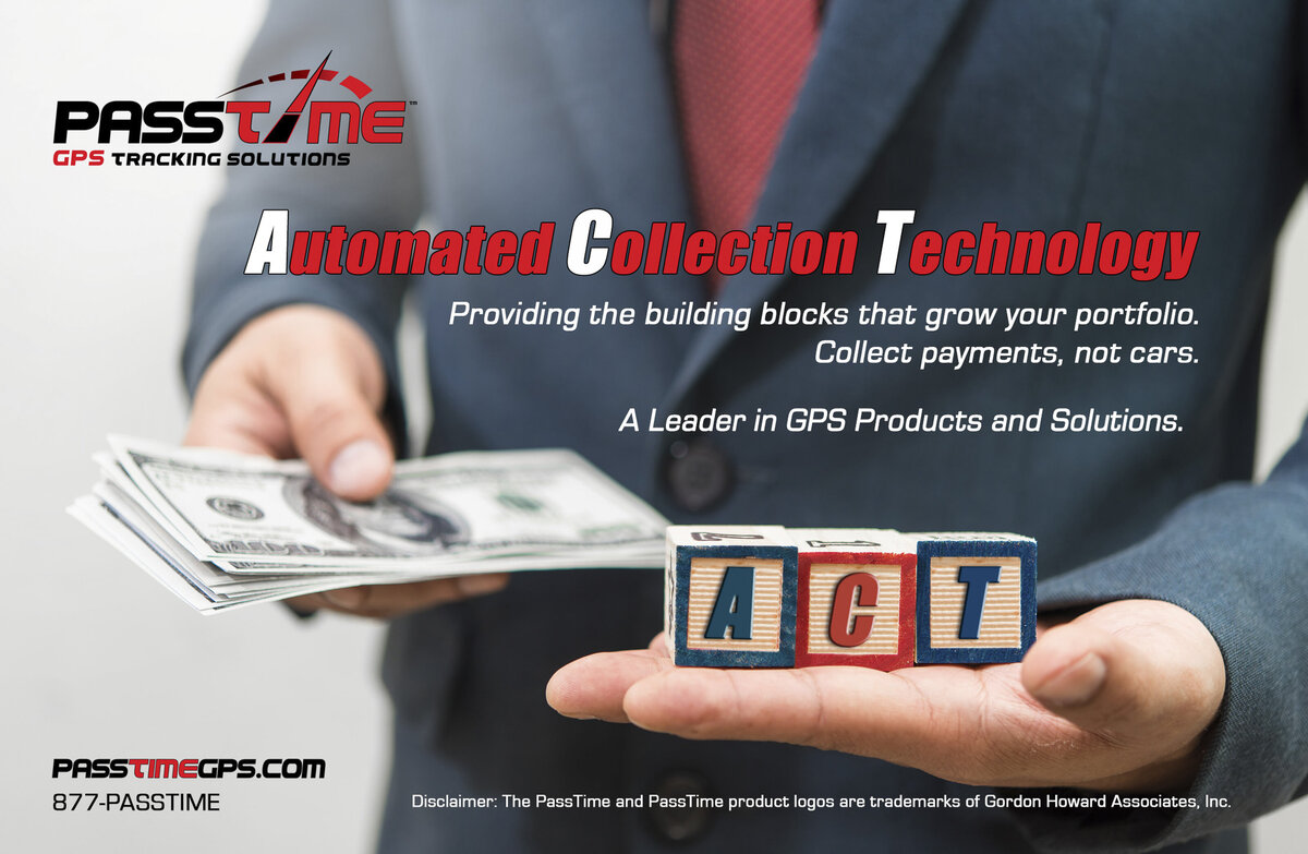 marketing card for gps company