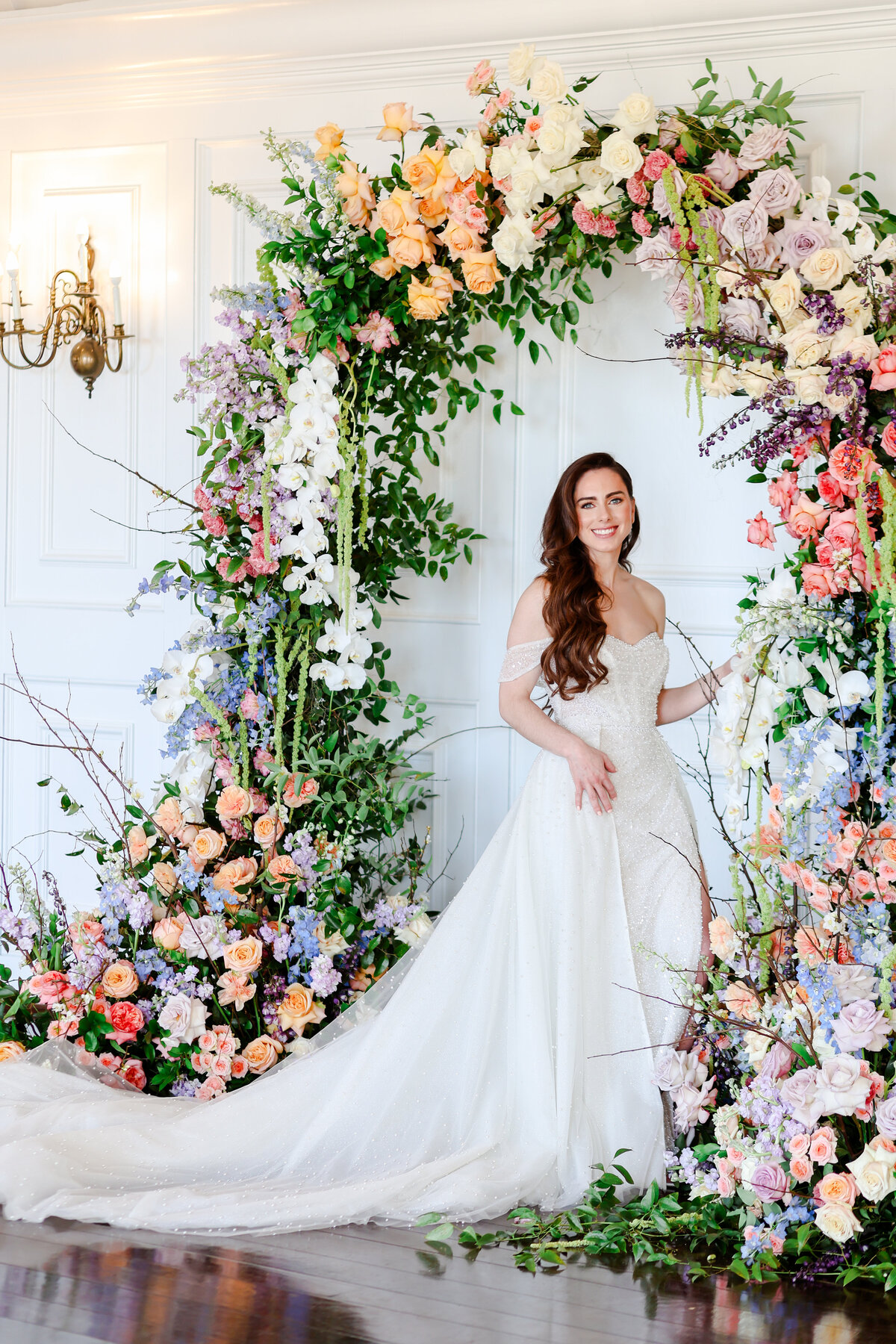 Light and airy wedding portraits - kansas city