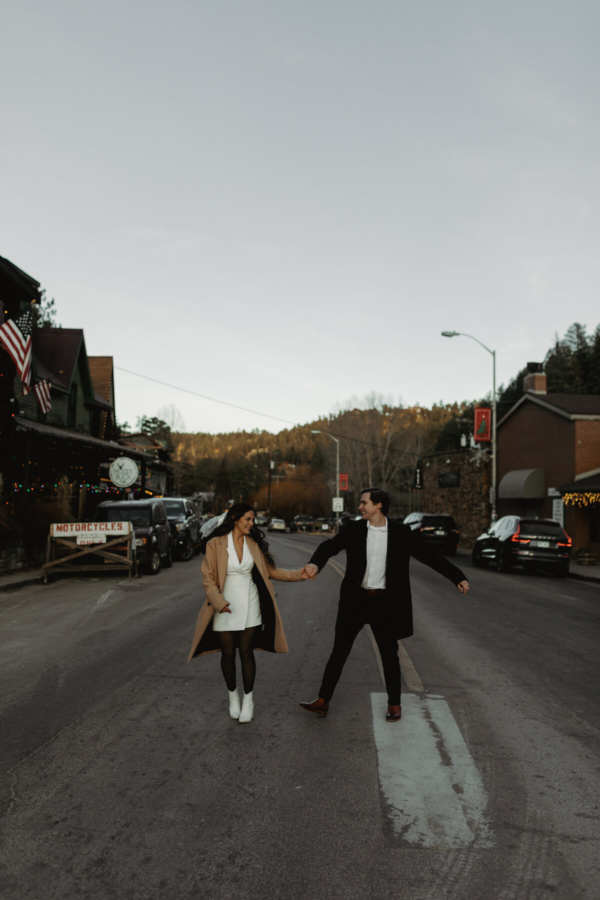 Evergreen engagement  photos