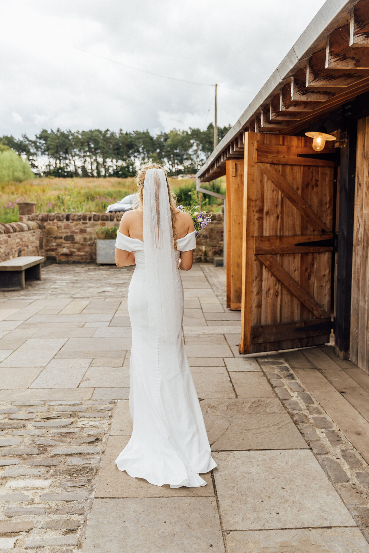 Bride at The Free Comapny wedding