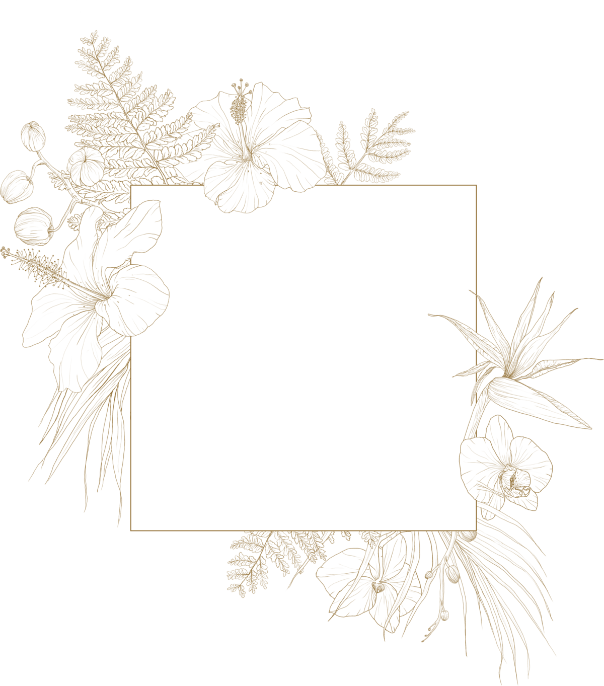 floral frame