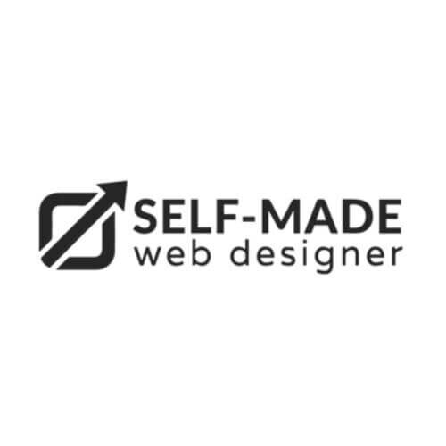 self made web designer logo