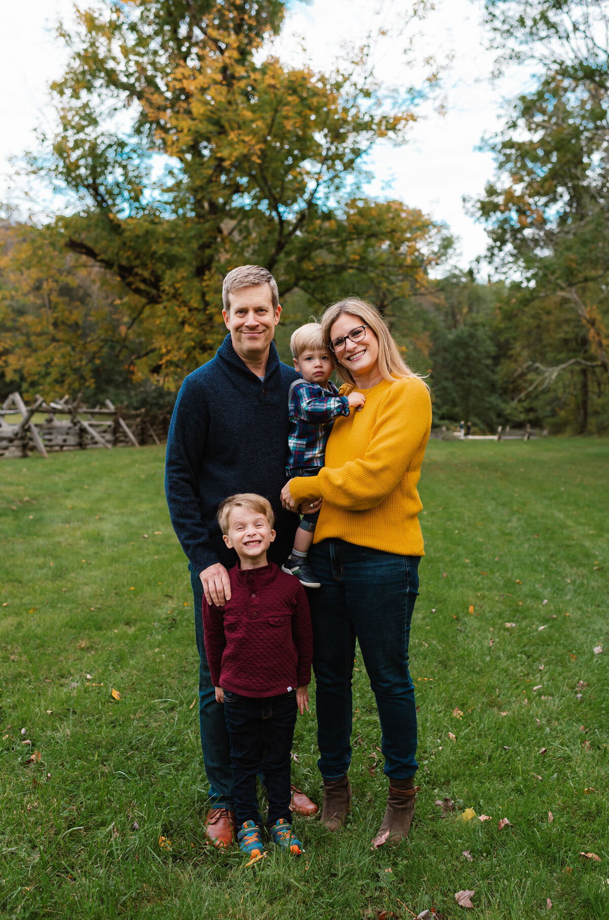 Cutler Fall Family Session, Jockey Hollow, Morristown NJ, Nichole Tippin Photography-5