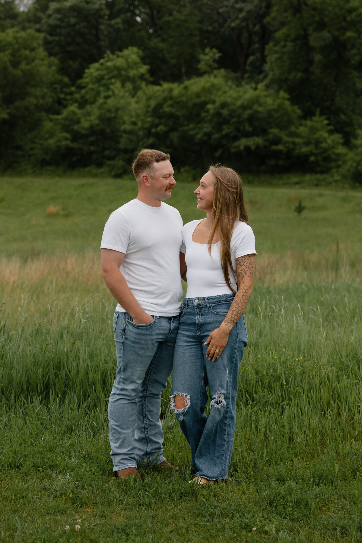 Alicia and Zach's Scandia, Minneosta Engagement Photography-4