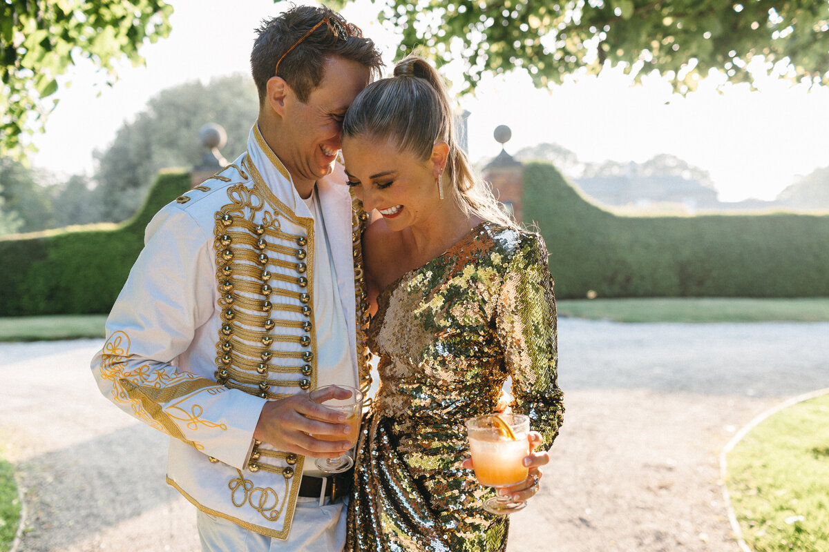 Relaxed couple portraits