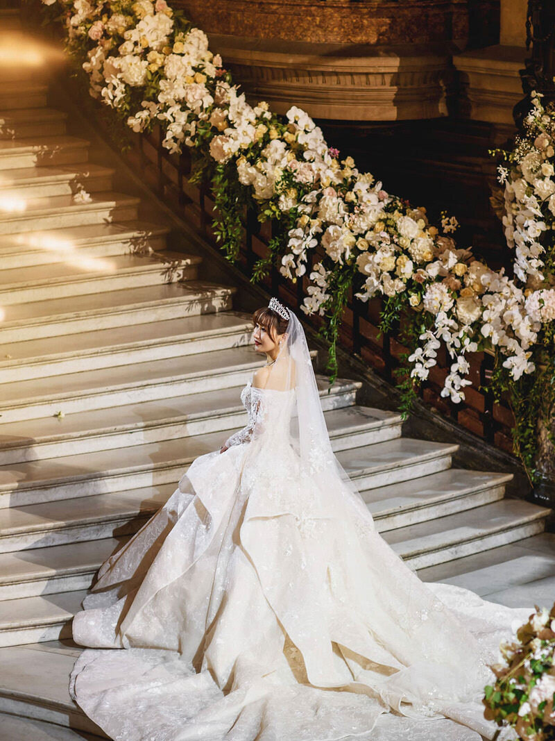 Luxury Destination Wedding Planner in Paris Opera Garnier Reception -3