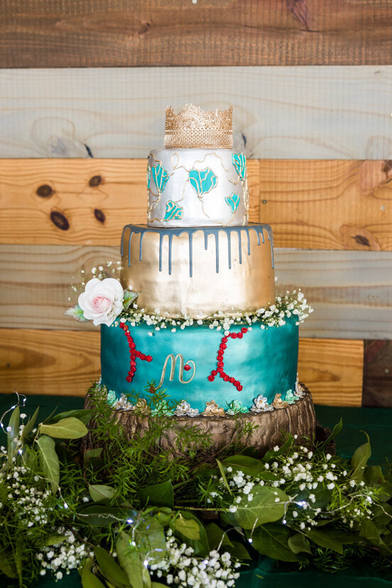 green-gold-cake