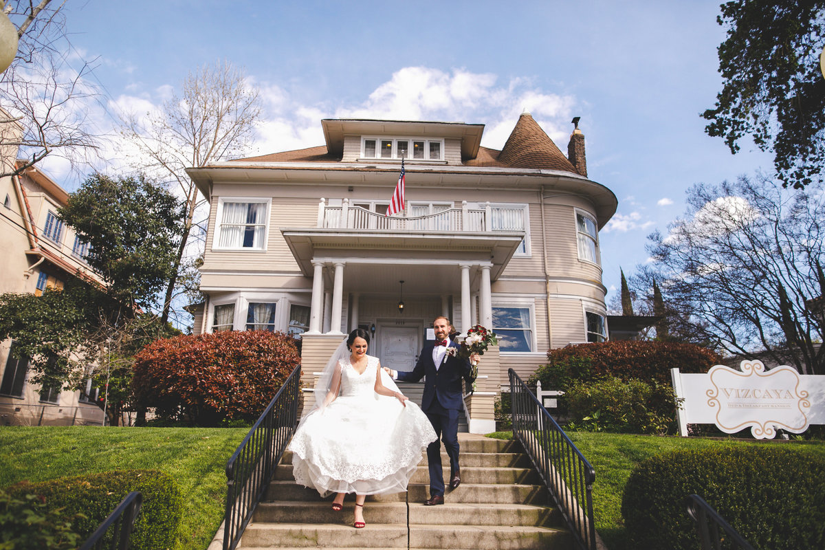 Wedding Steps in Sacramento