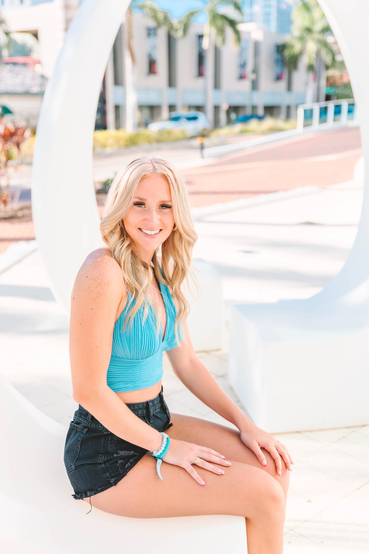 HS Senior Portrait in Sarasota FL