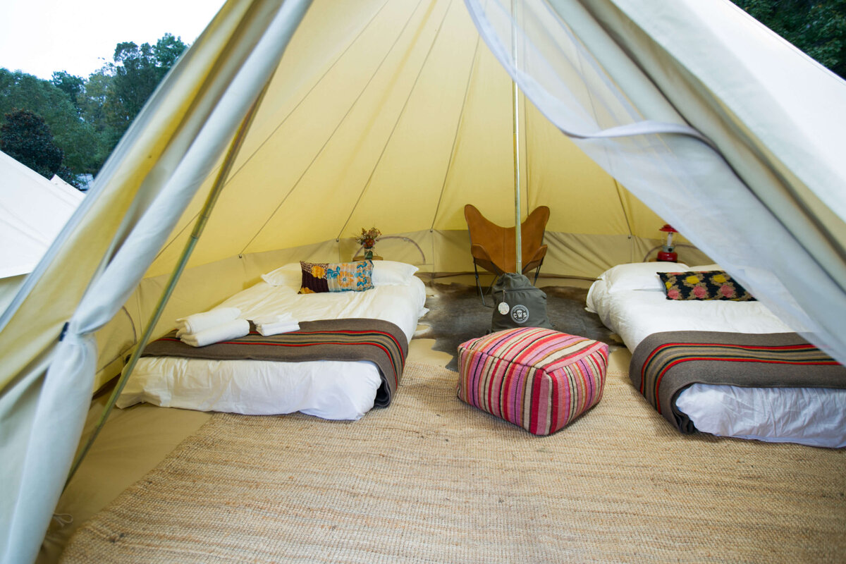 tent inside
