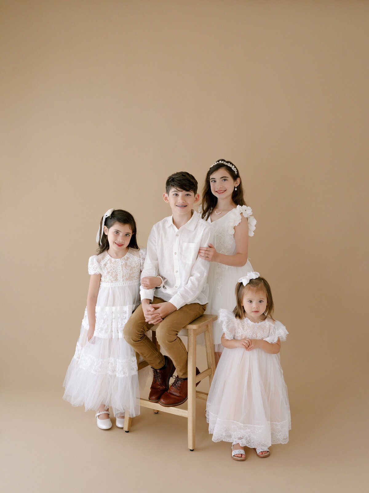 Family studio photography sessions in Vancleave, Mississippi.
