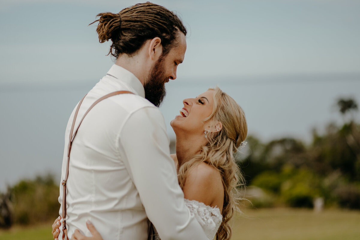 Eliza and Luke's big day by wedding photographer Mornington, Jake Grinde.