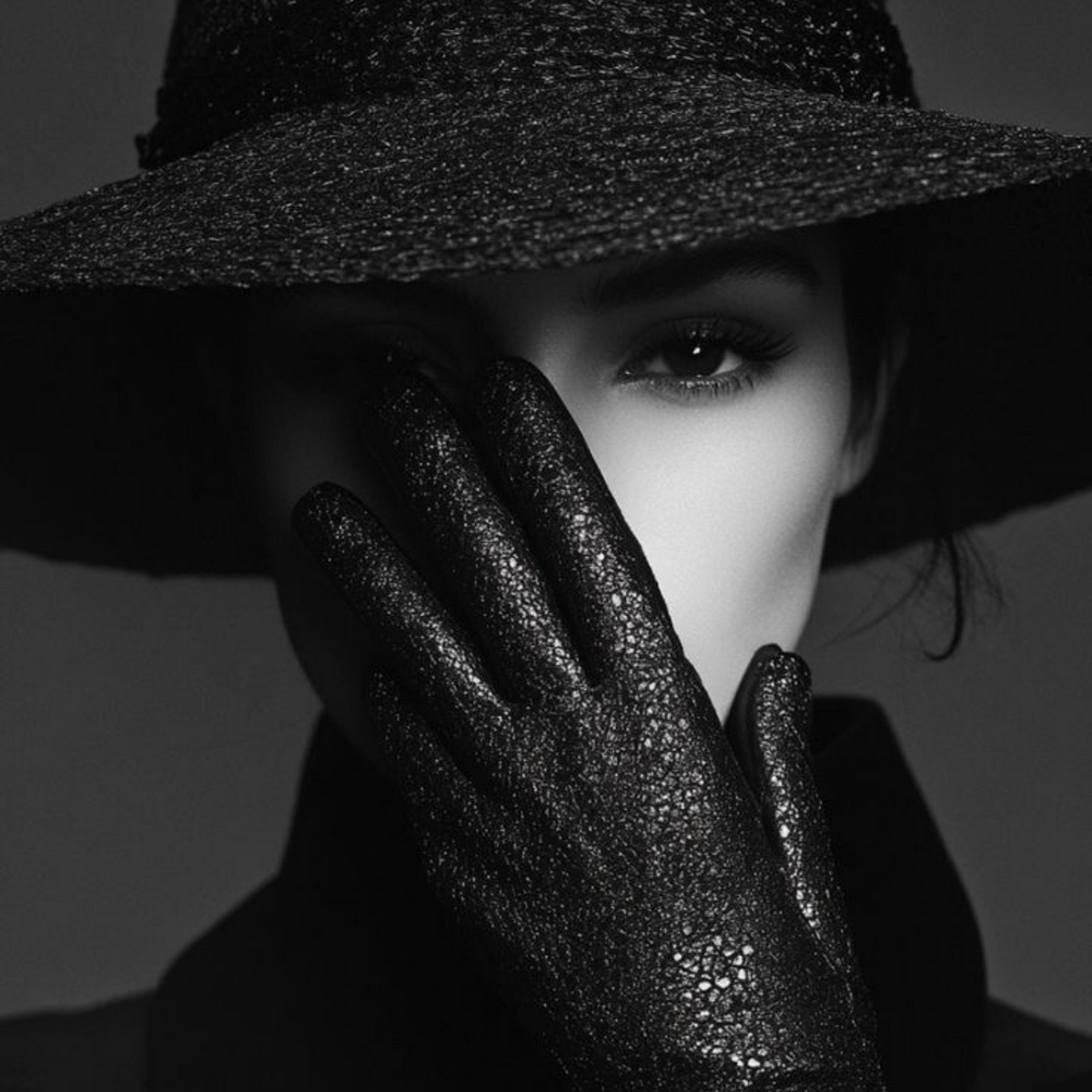 Woman—representing the mix of intuition, mystery, and strategy at the core of The Clair Agency.