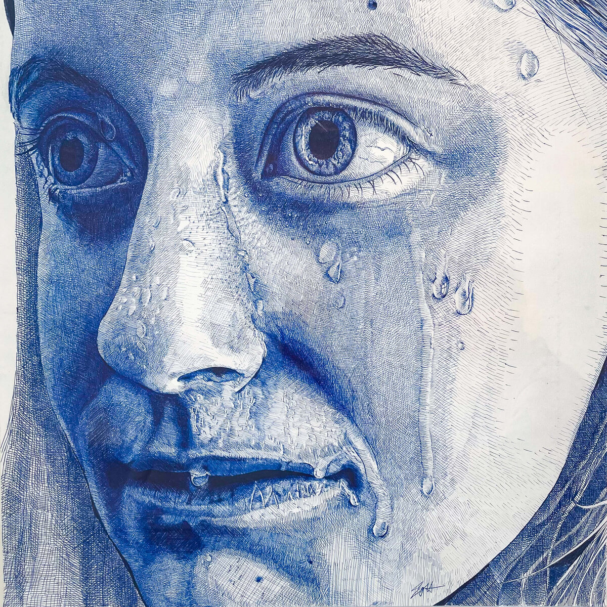 blue-pen-hyperrealistic-portrait