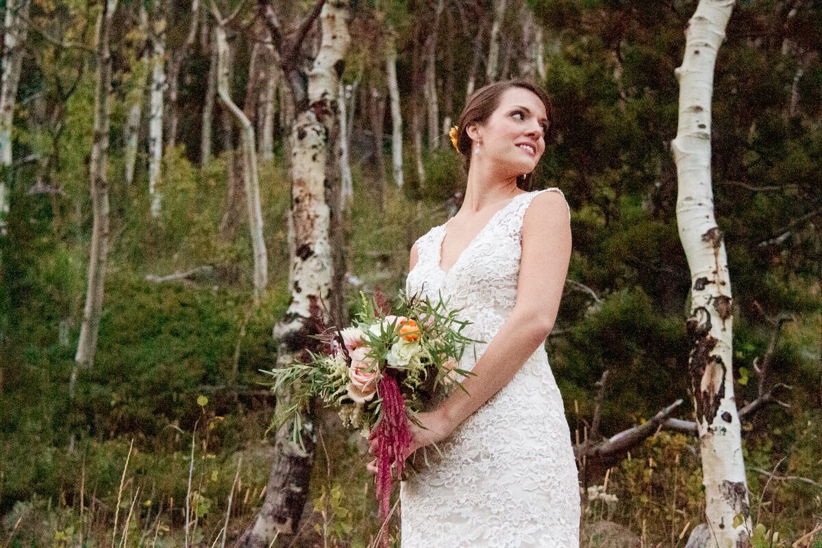 aspen-trees-bride-colorado