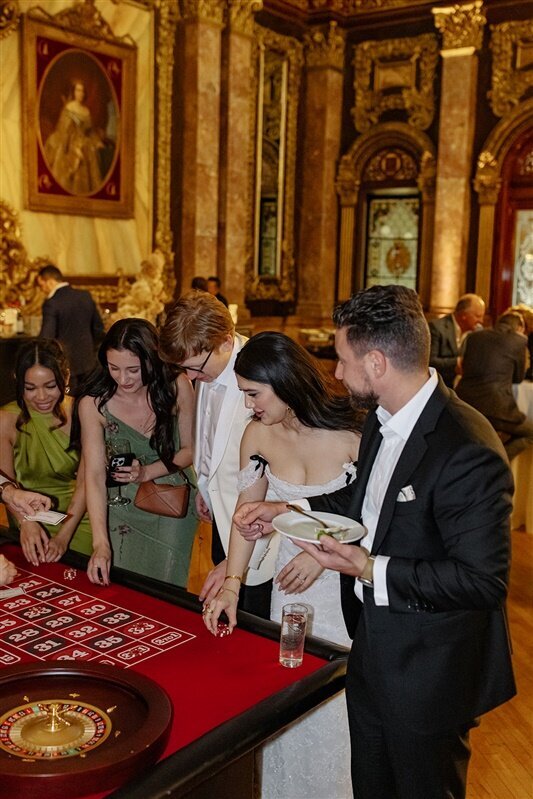 Casino Royal James Bond inspired welcome party