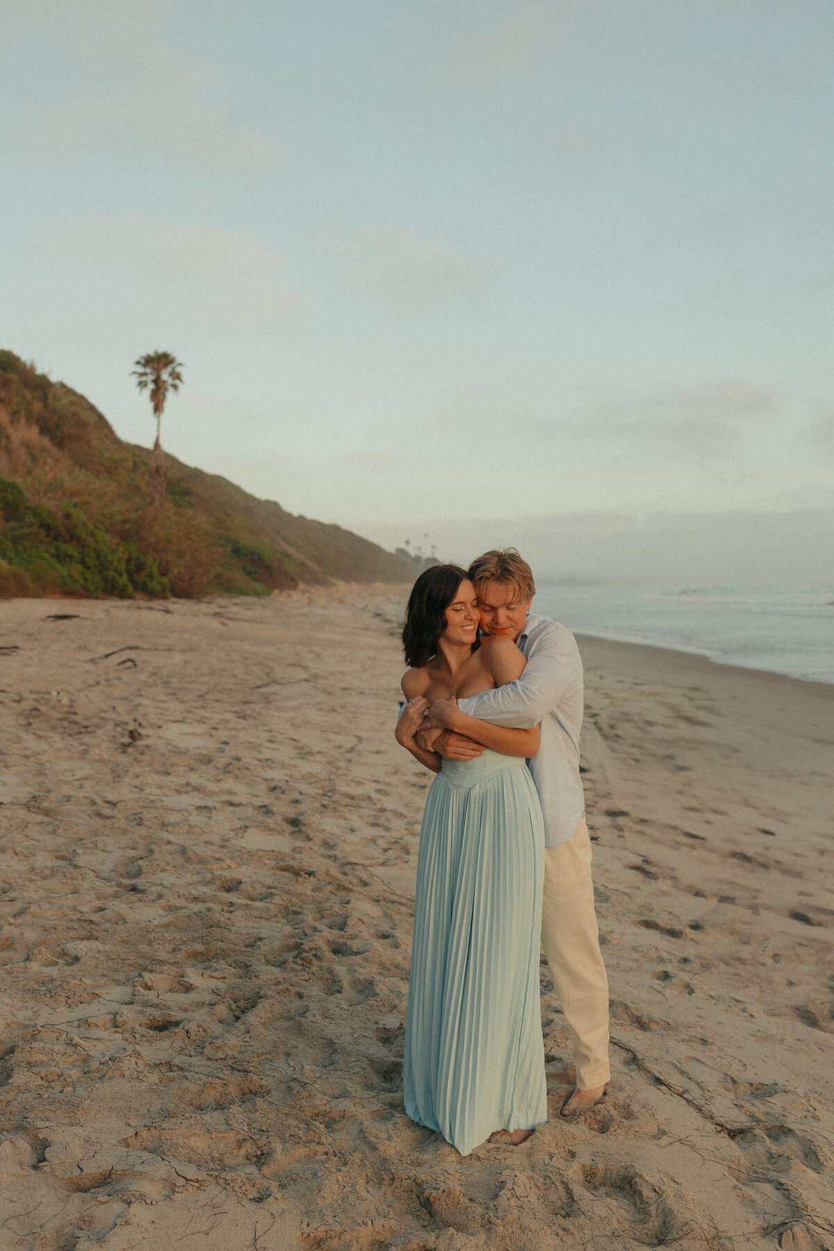 cinematic sunset proposal-San Diego engagement-Janelle-Aloi_11