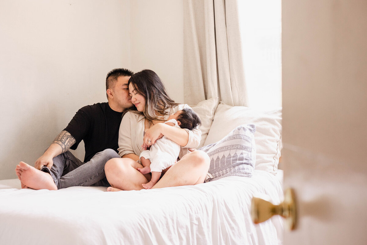 SF Bay Area Lifestyle Newborn In-Home Session