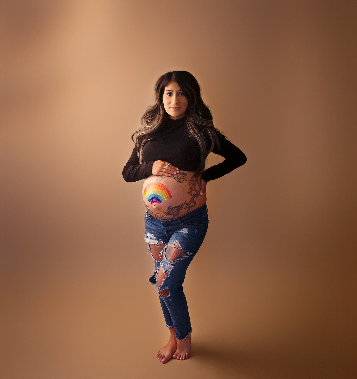 Alisha Del toro - Studio Maternity - Rainbow - Oct 2021-196-Edit
