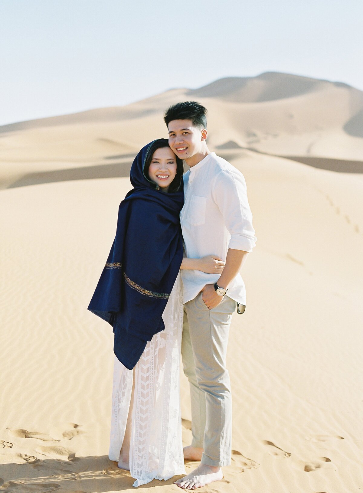 Vicki Grafton Photography Pre Wedding Session Engagement Morocco Sahara Desert Luxury Destiantion Photographer Fine art Film  22