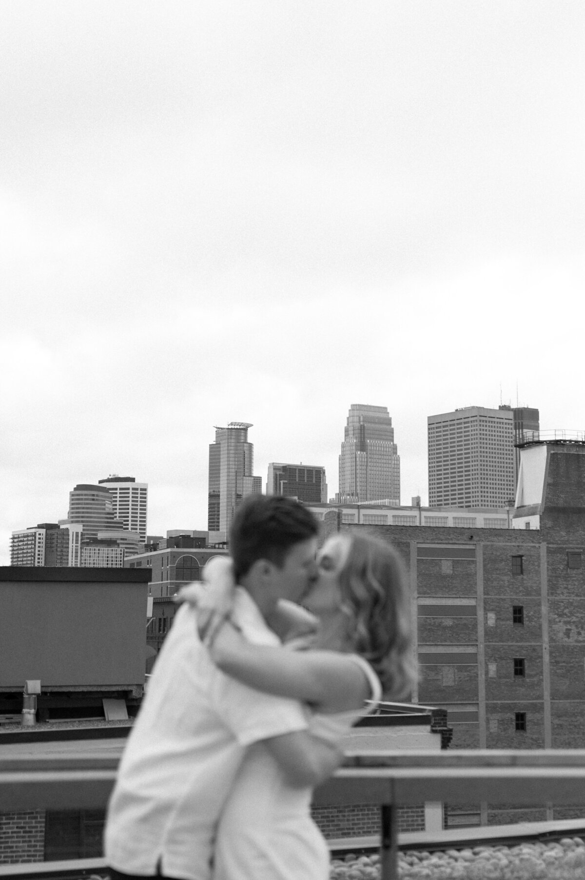 Minneapolis Engagement Session in the Hearth of the City