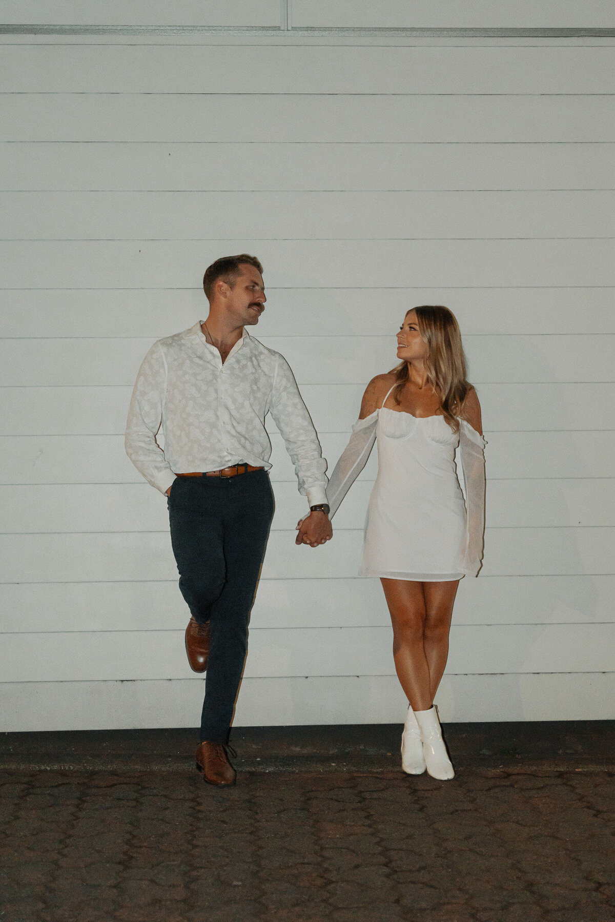 Bride and groom during their elopement in the Comox Valley by Latitude 49 Photography