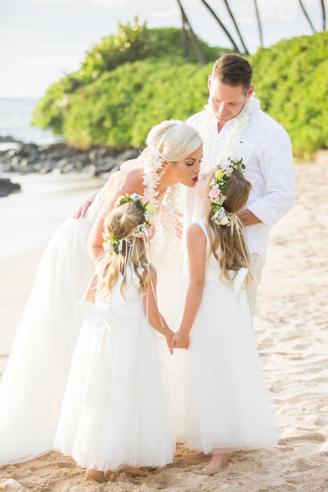 Vow Renewal Maui on the beach