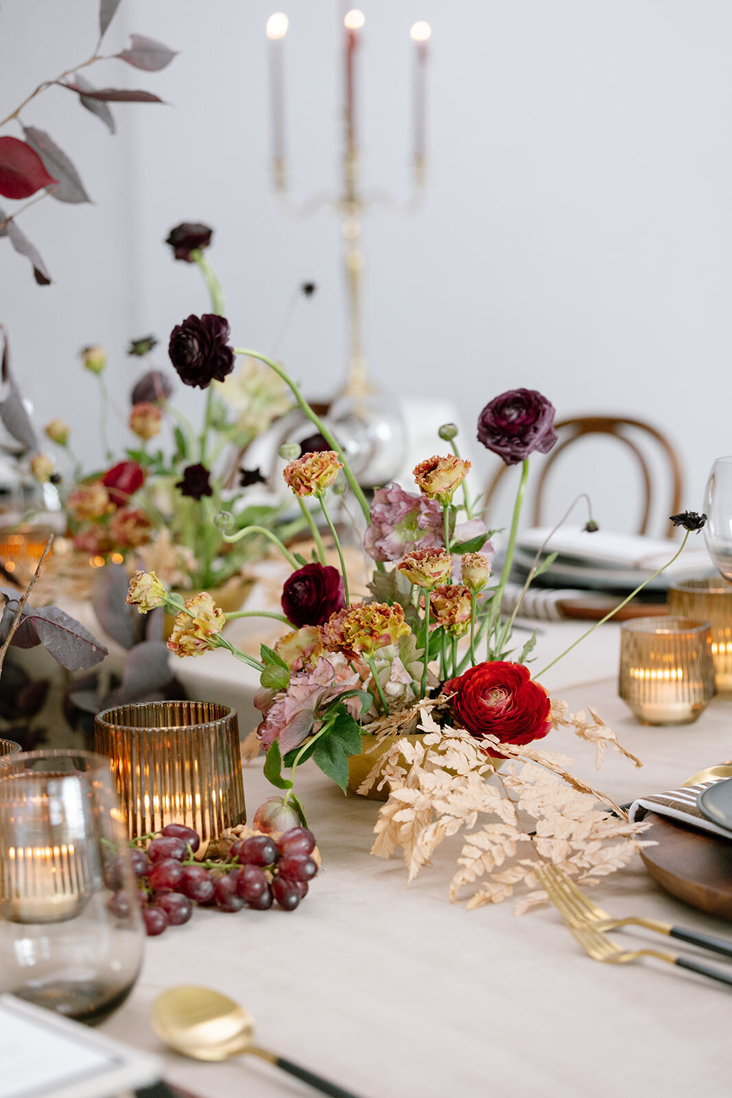 Fall Wedding Tablescape at The Whim in Minneapolis