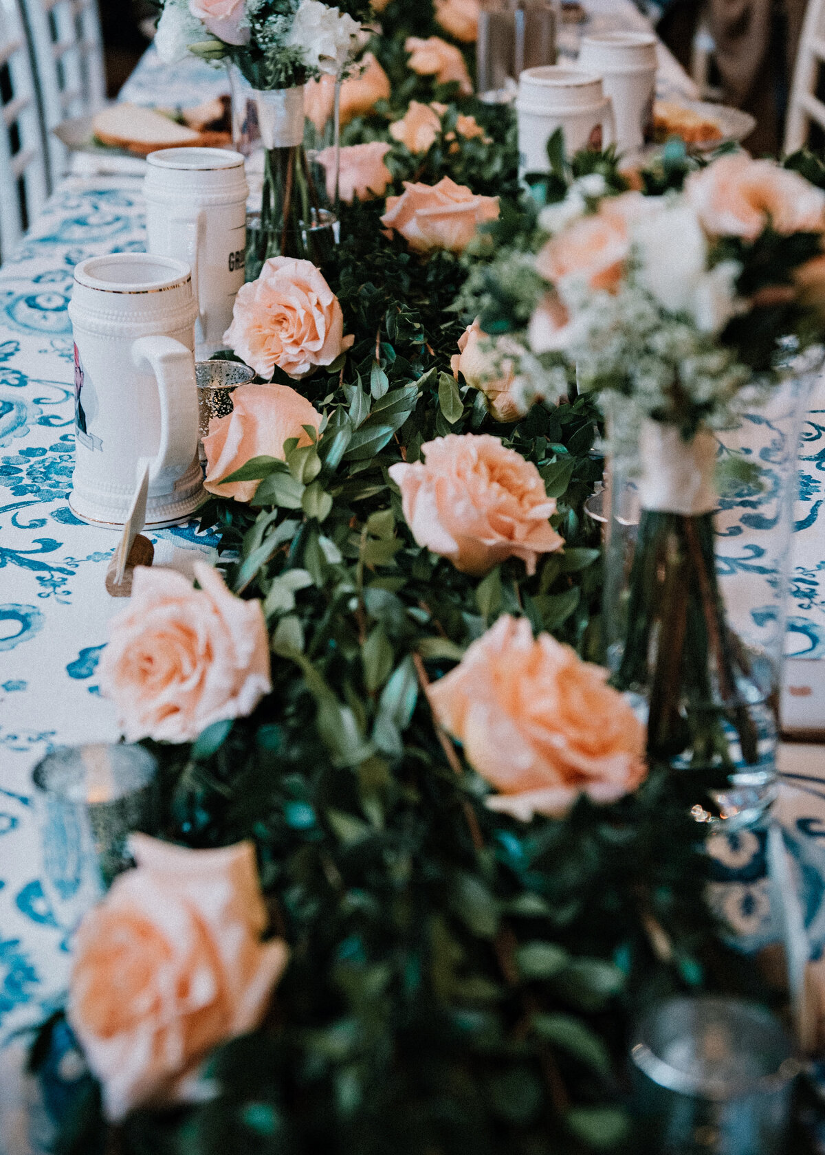 Detail picture of wedding flowers