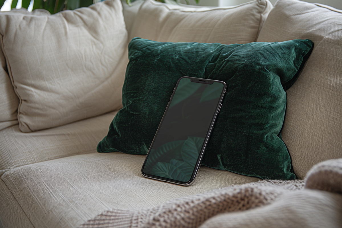 iPhone_with_screen_facing_up_on_a_cream_linen_couch_dark_gree_5b6893c7-b1f2-4857-9b5c-04458b957e44_0