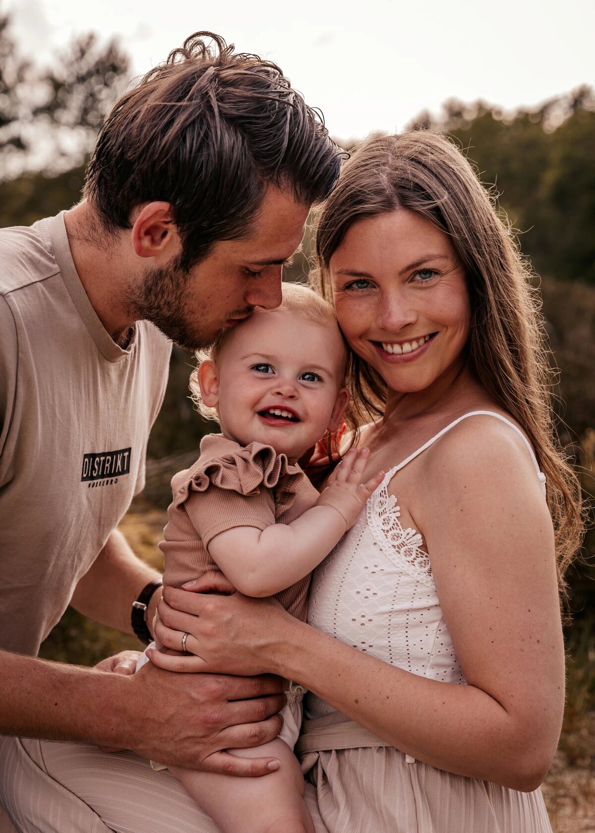 gezinsshoot met kind