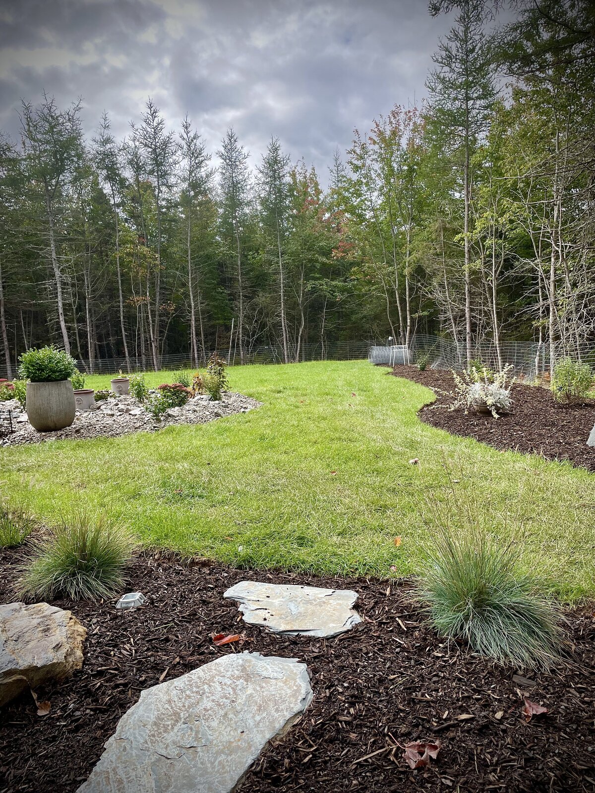 Ground Down Land Management - Halifax Excavation Services - Stone Landscaping Patio Work - sod installation - garden beds & mulch
