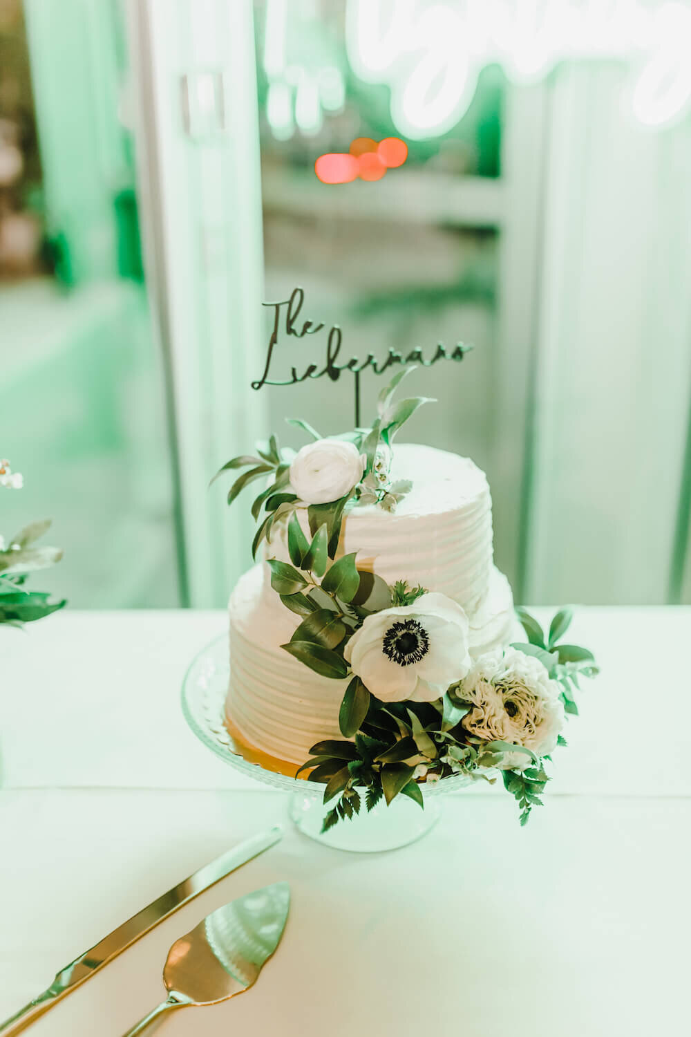 Jackie Lieberman Wedding - wedding cake