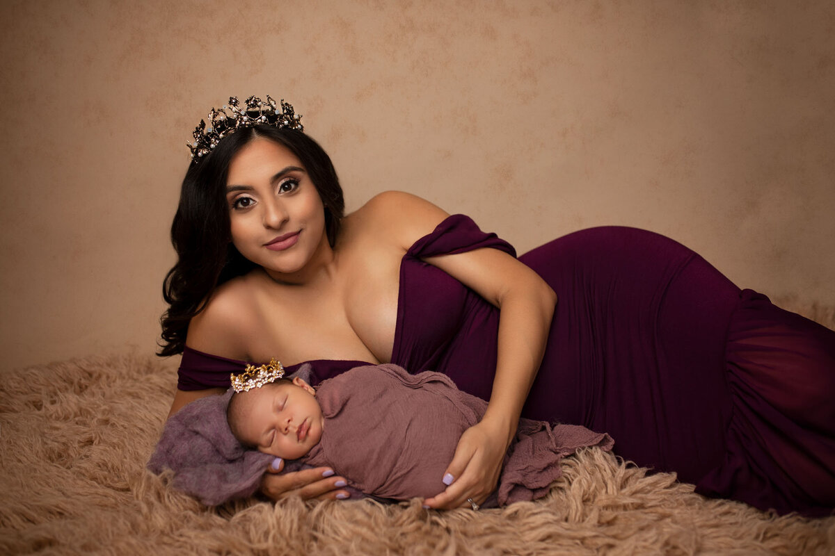 Mom and Baby Girl Photoshoot