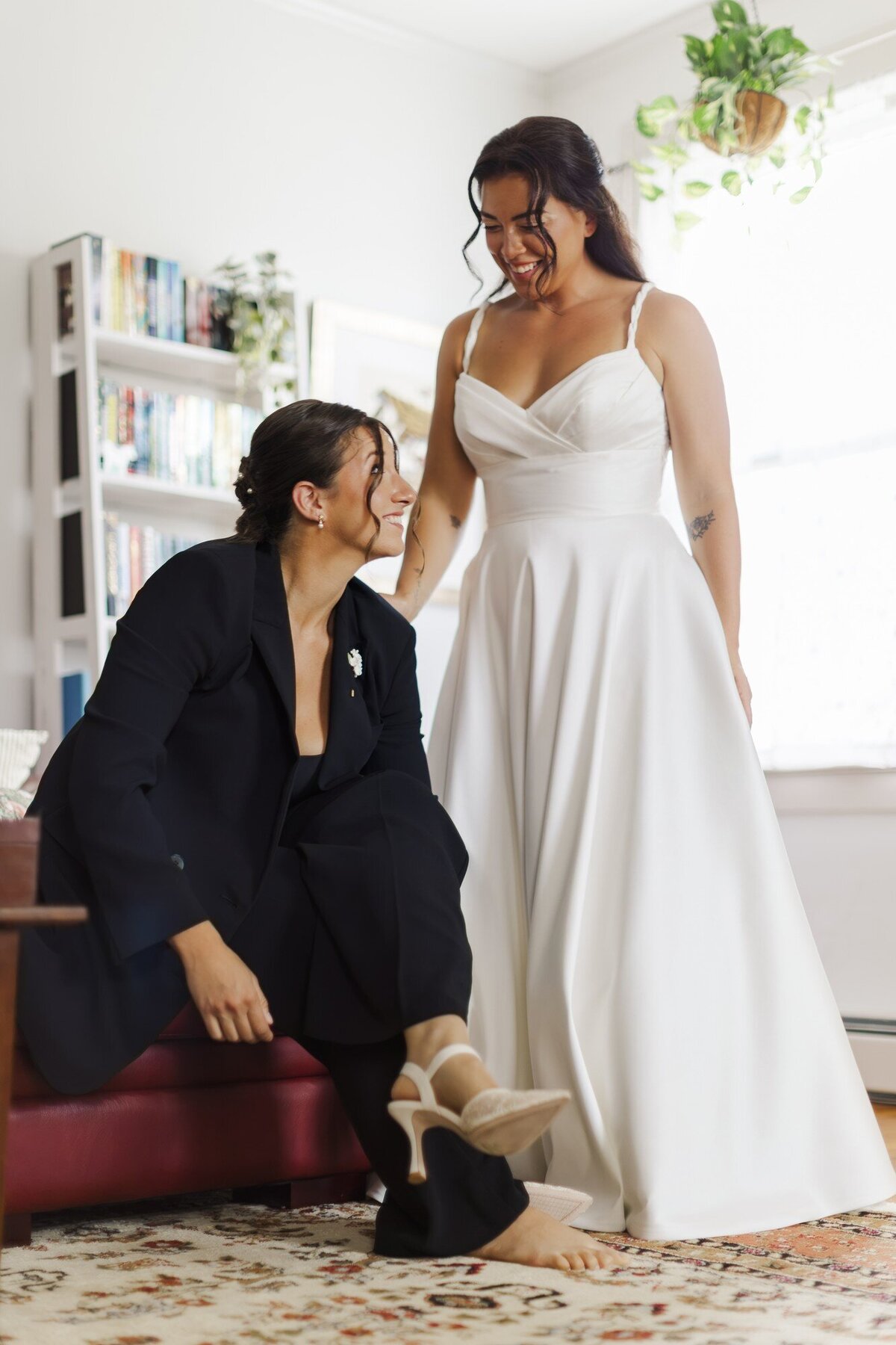 Getting ready moments captured by Hudson Valley wedding photographers