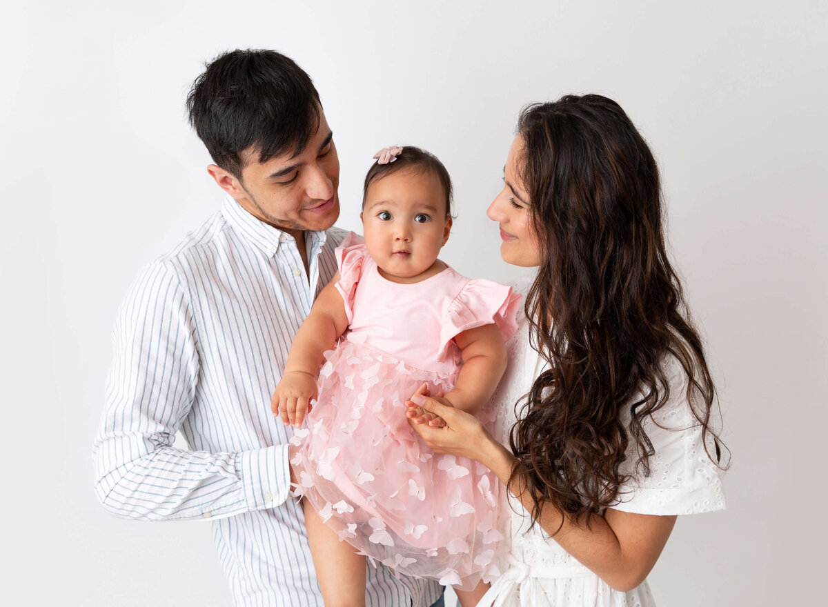 family session by NYC newborn photographer.