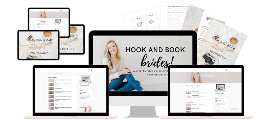 Hook and Book Brides - Learn How To Book More Brides - Joy Michelle