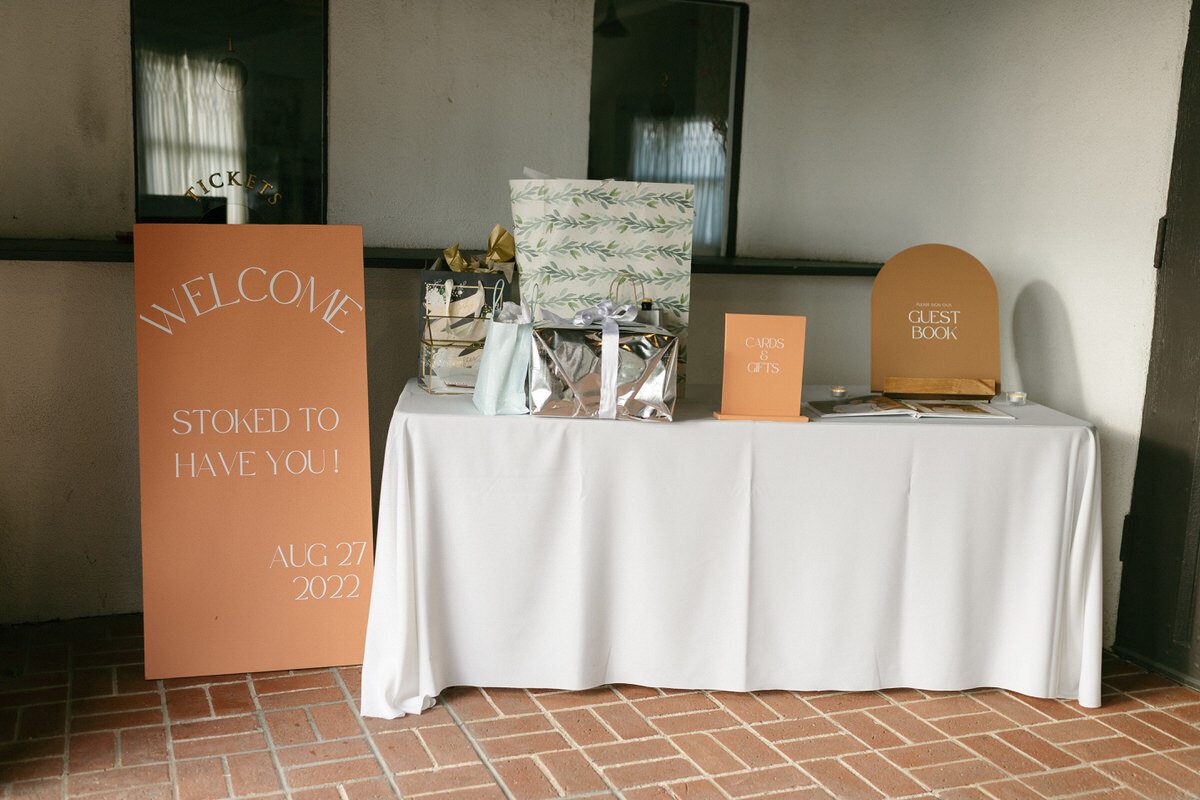 A wedding in San Clemente, California