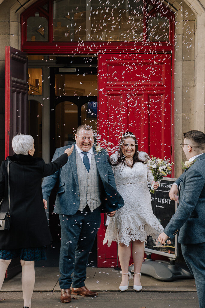 Holmes wedding photography - bakewell registry office then chatsworth estate, derbyshire- Nostalgia photogra (9)