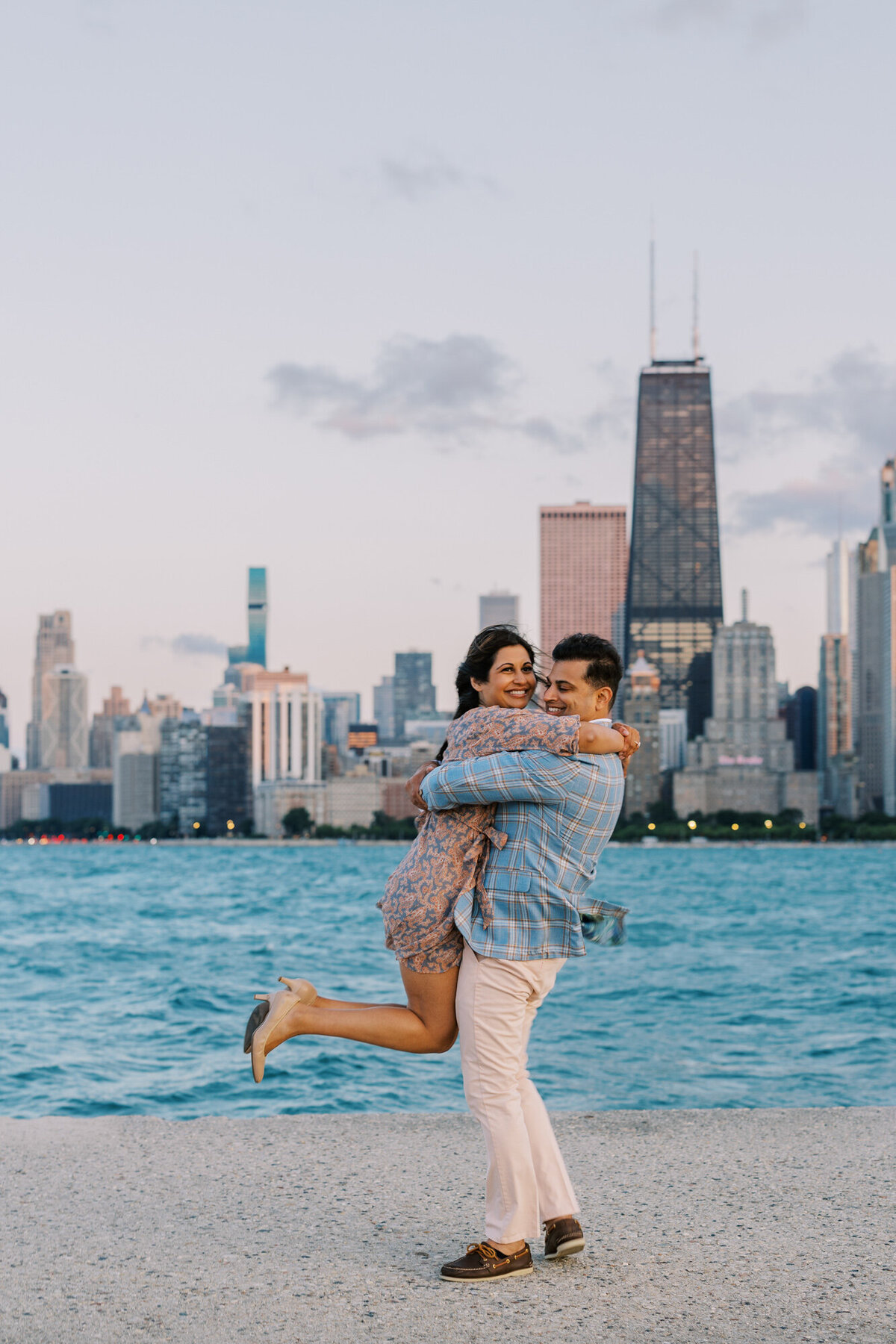 Chicago Engagement Photo