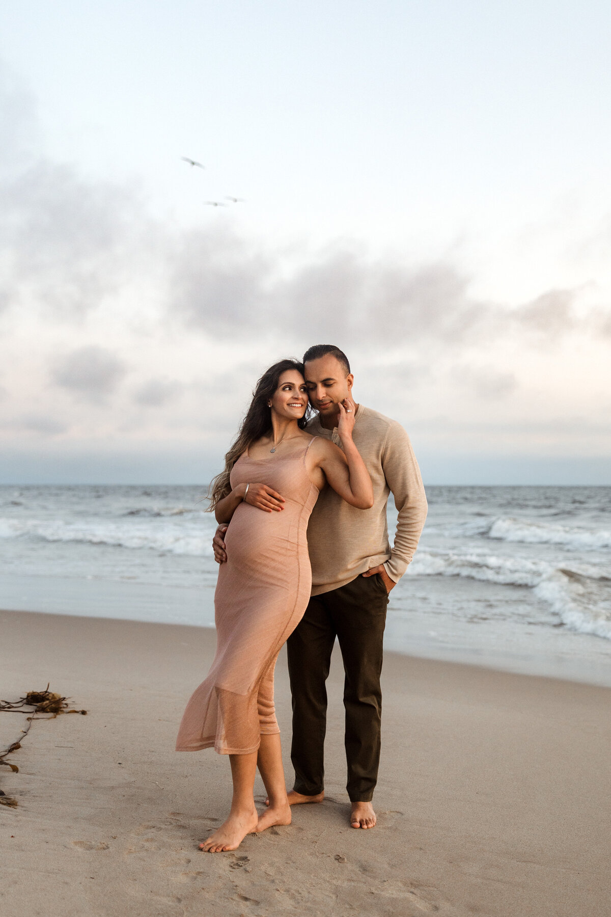 Santa Monica Beach Maternity Photography 111