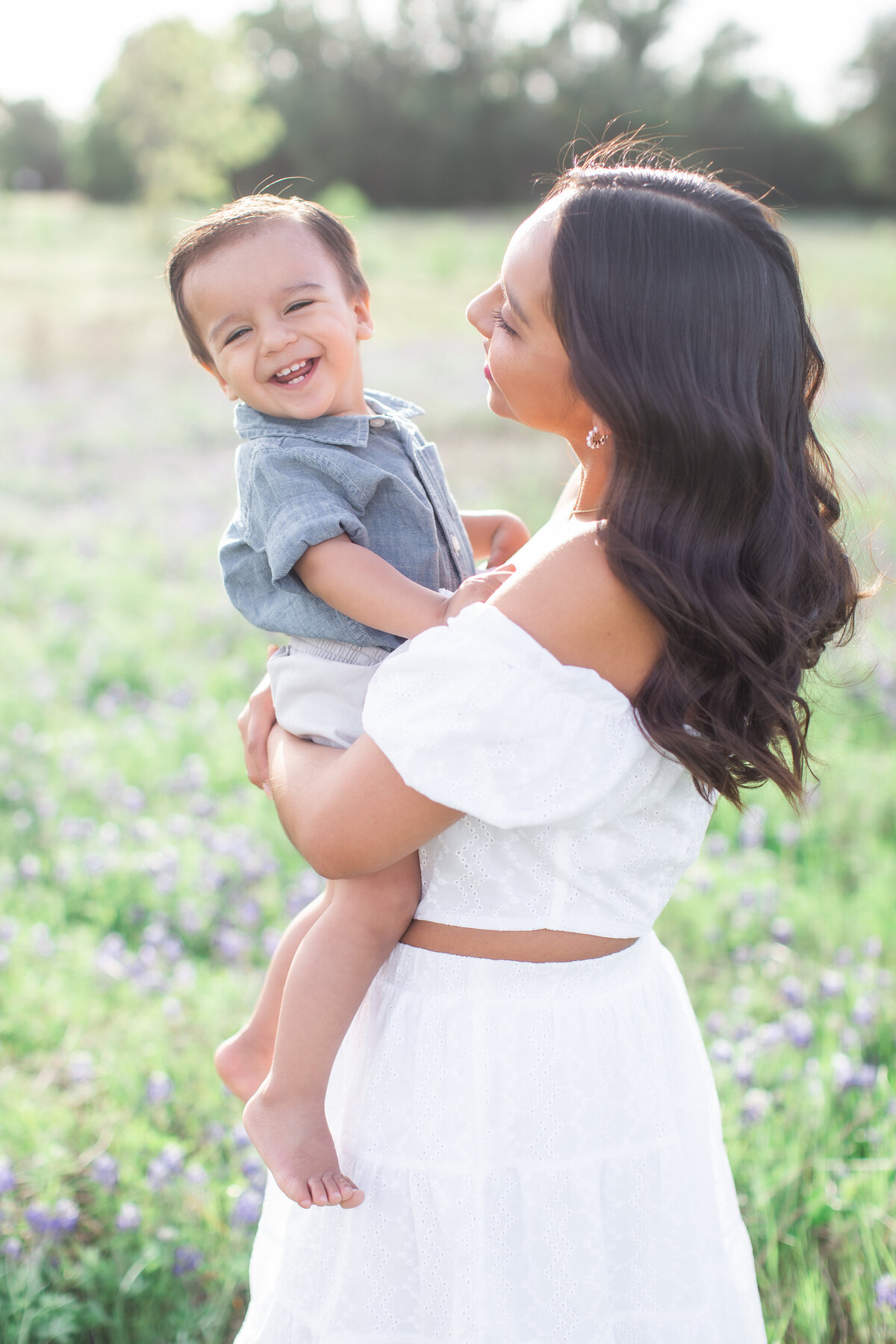 bluebonnet family session