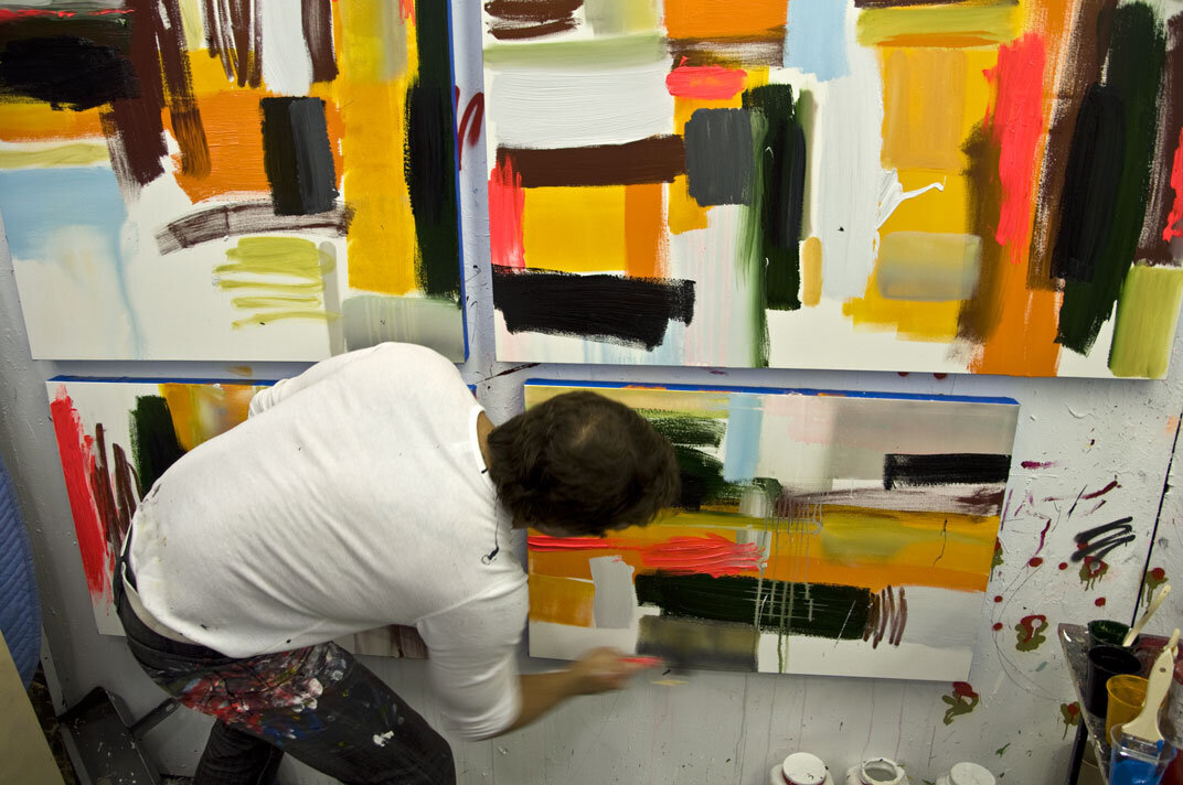 Brent Ray Fraser  Paints The Fifth Season in Silo 2010 - 04