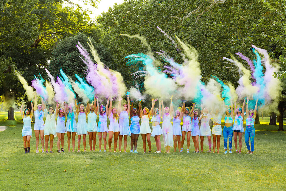 Colored powder 142