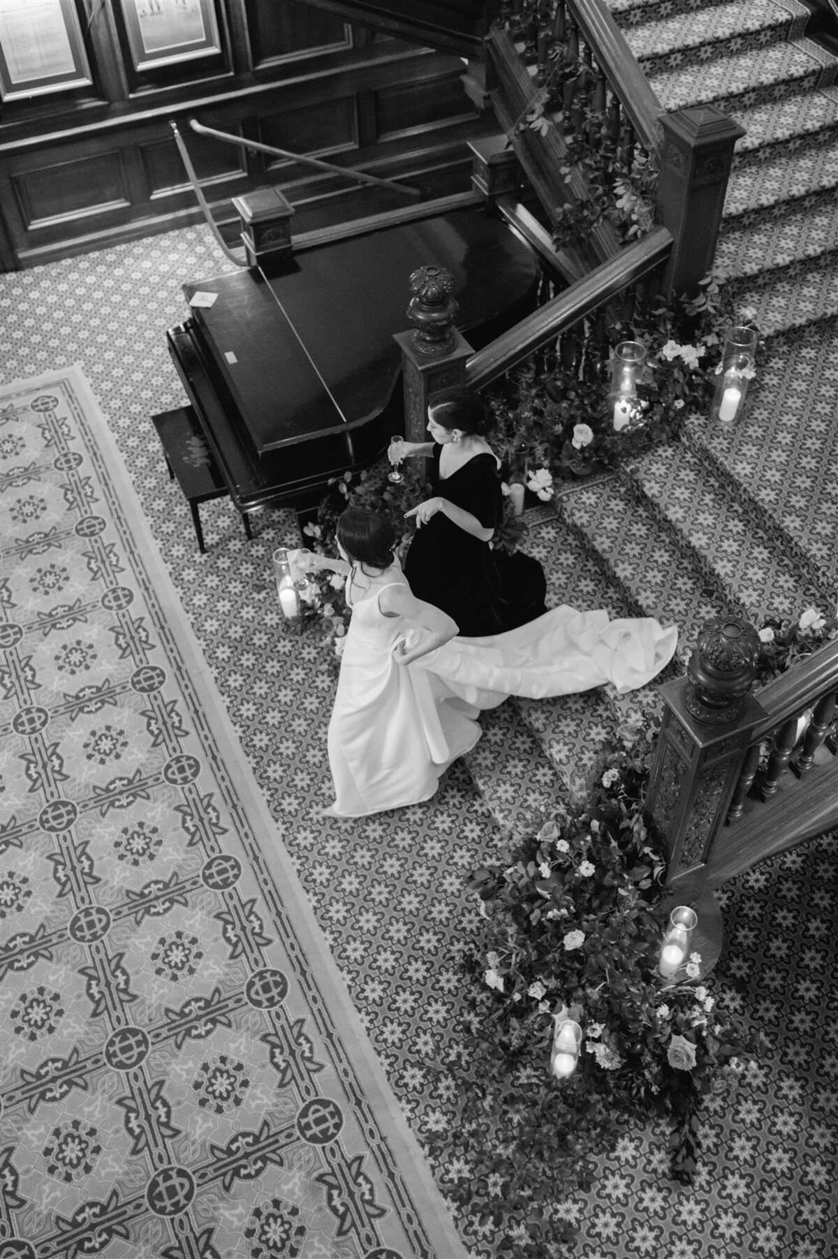 Kate-Murtaugh-Events-Harvard-Club-Boston-wedding-fall-staircase
