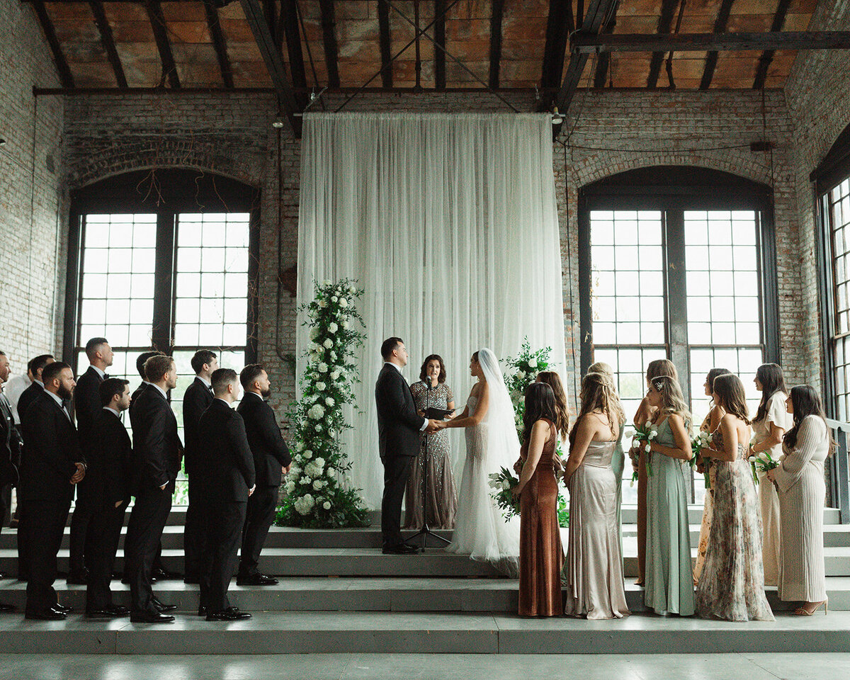 Basilica Hudson Wedding in Hudson Valley By Bridget Photography