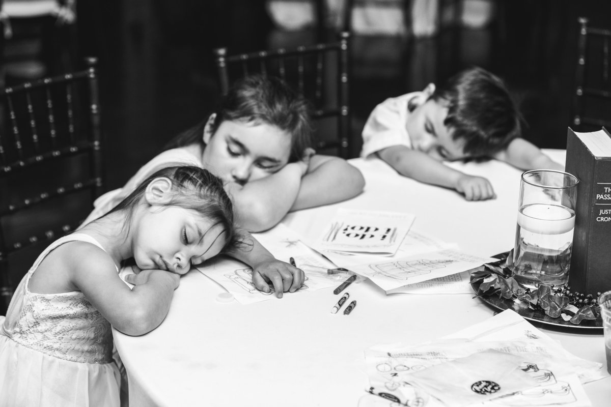 w austin hotel wedding photographer kids sleeping 200 Lavaca St, Austin, TX 78701